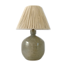 Lampe vintage en grès vernissé années 70