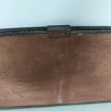 Brass art deco mirror