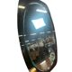 Vintage 70s wall mirror with smoked edge