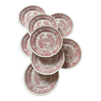 Set of 8 flat plates Villeroy & Boch