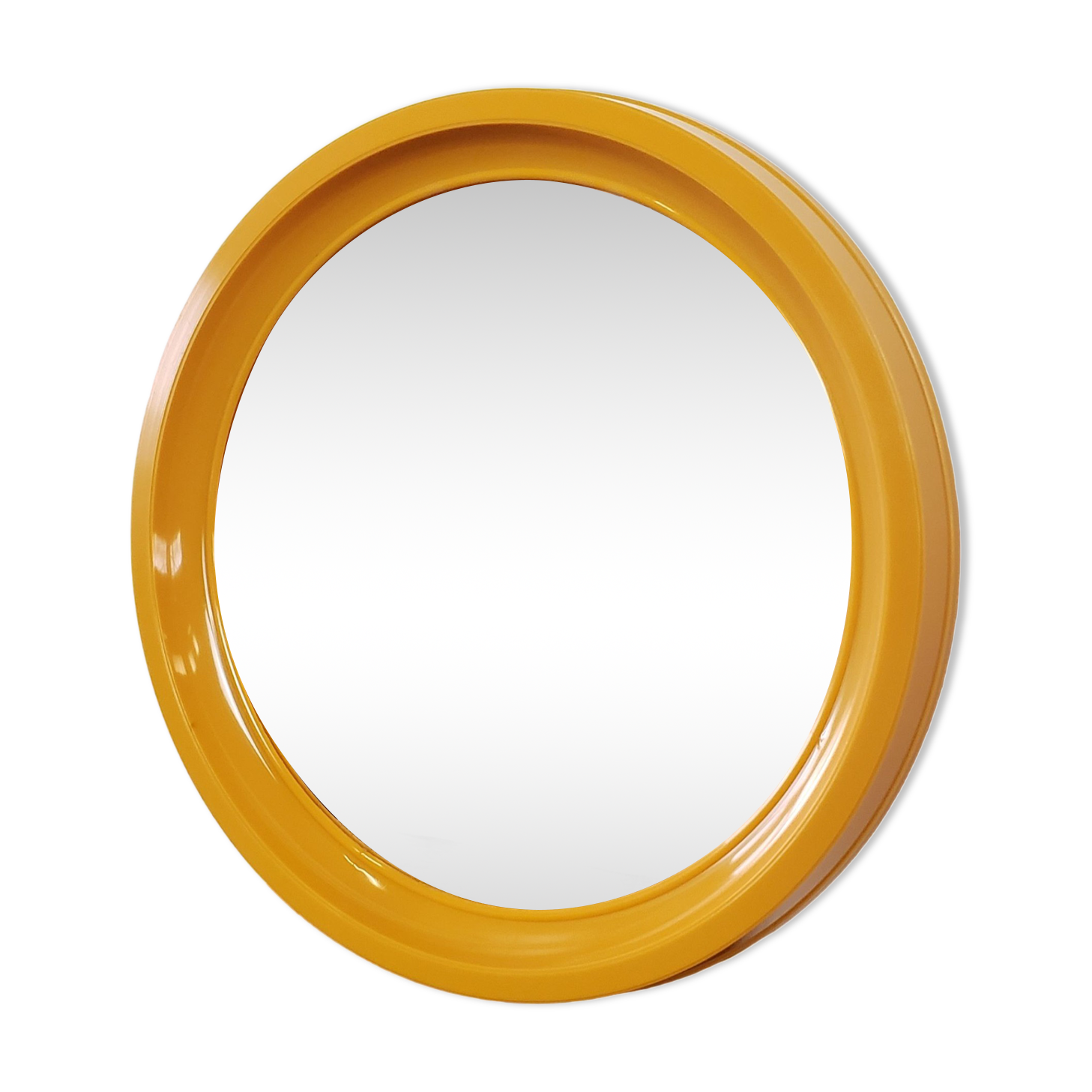 Orange mirror 70's