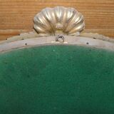 Golden bronze mirror with 55 cm shell