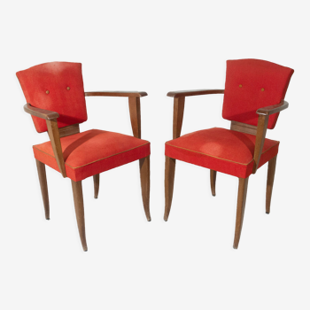 2 André Sornay chairs circa 1950