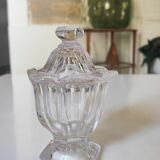 Moutardier en verre ou cristal