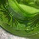 Green orangeade glasses, Italy, 1970s