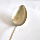 German silver-plated sauce spoon Gowe ALPACCA pearl decoration 26cm