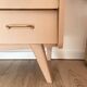 Commode vintage beige rosé