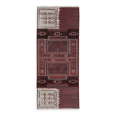 Vintage Turkish Oushak Rug Handwoven 95x235 cm