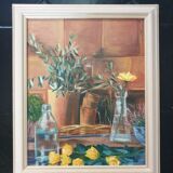 Still life in oil