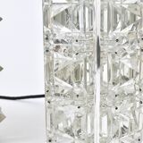 Bakalowits Vienna, up to three faceted crystal pendant lamps, Austria, 1960s