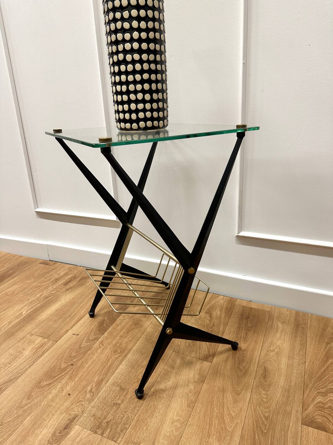 Angelo Ostuni Magazine Rack Table