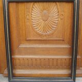 Black lacquered frame Napoleon III