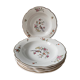 Set of 6 hollow plates Digoin Sarreguemines, Condé model