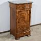 Small Walnut Bedside Cabinet – 1900