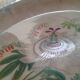 4 Old plates. Flowers. 19th