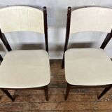 Série de 6 chaises vintage années 1960