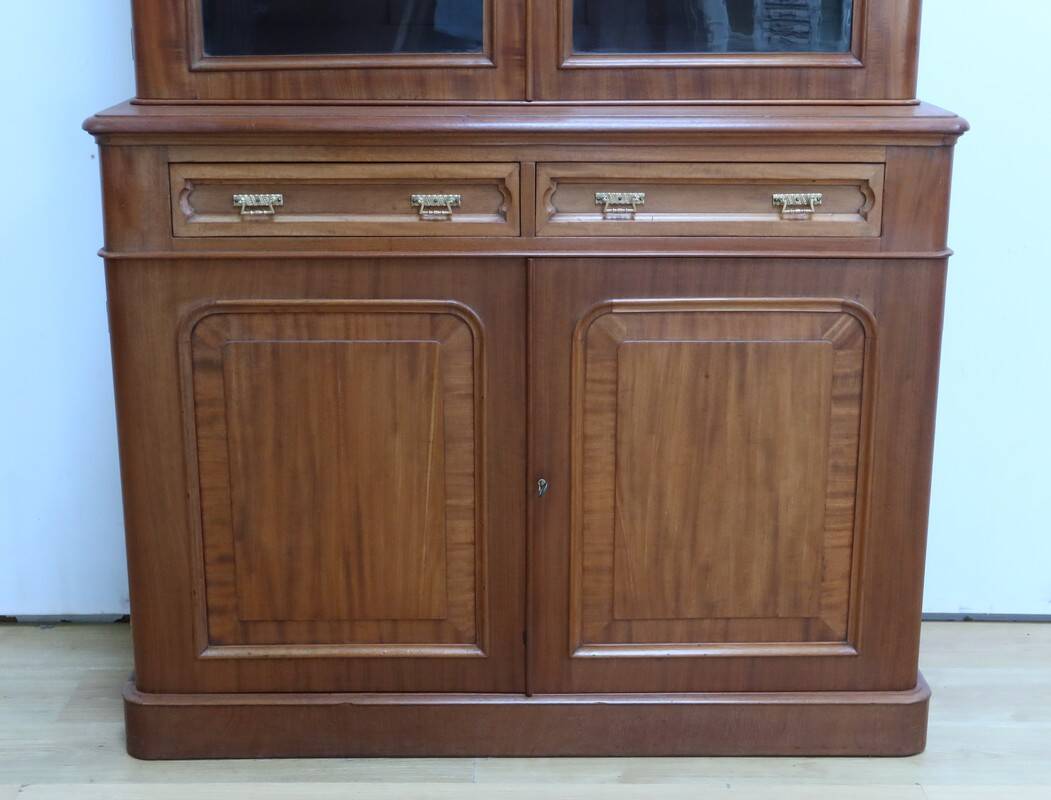 Library Two-Body in Mahogany, Victorian era, England