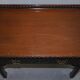 Bureau de travail d'architecte en bois dur George III Thomas Chippendale