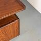 Mid-century Danish teak desk attributed to Louis van Teeffelen for Wébé, 1950s