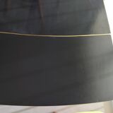 Polish table from the 1960s with 2 extensions and adjustable height (crank).