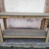 brutalist style console