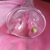 Vintage crystal bud vase