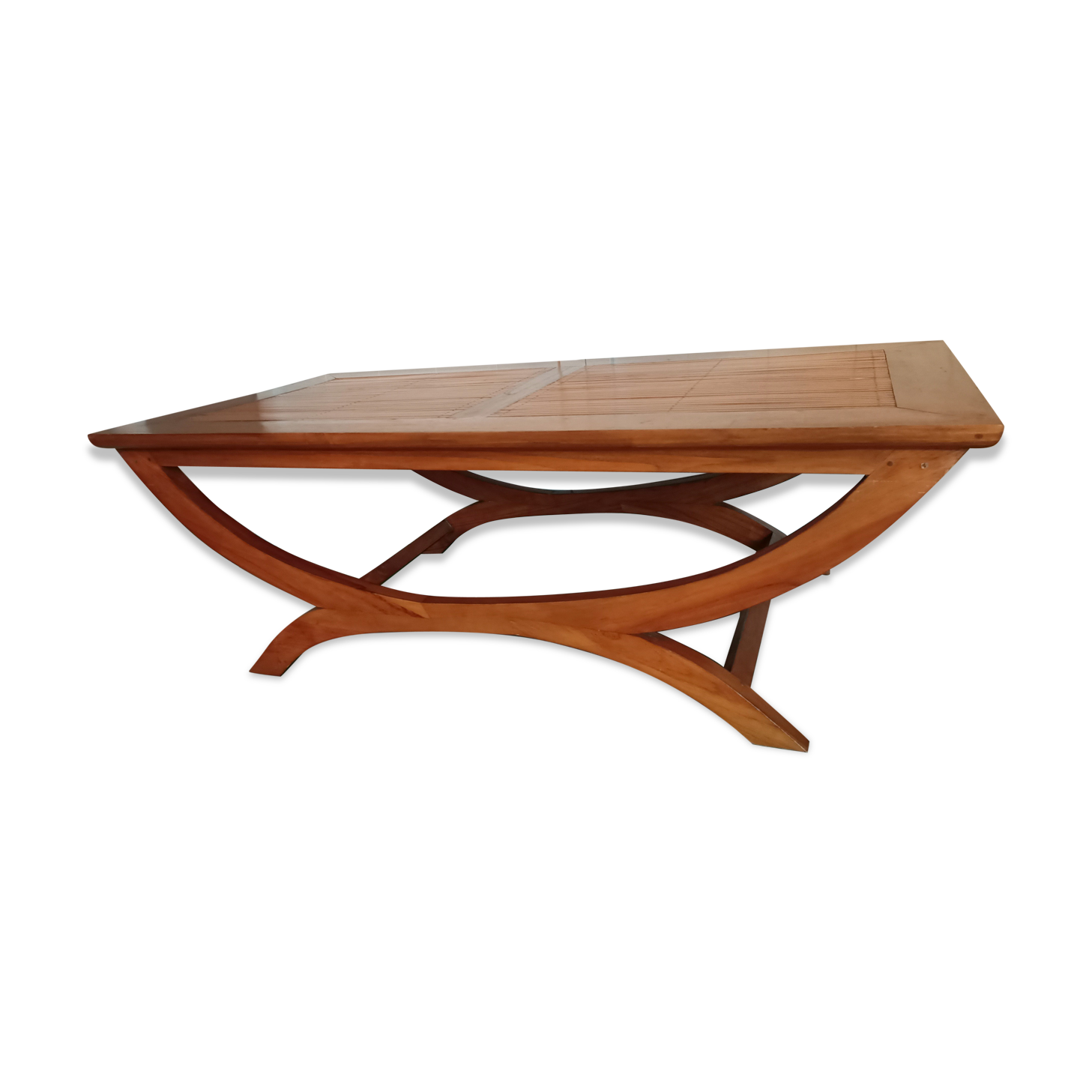 Wooden coffee table