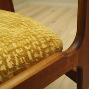 Set of six teak chairs, Danish design, 1970s, production: Denmark