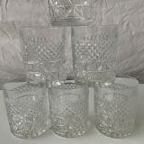 Selency x Monoprix Croisé Laroche whisky glasses