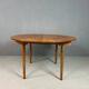 Hans J. Wegner round PP70 extendable dining table for Andreas Tuck, Denmark 1970