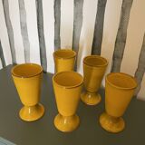 Yellow mazagrans from the 1970s