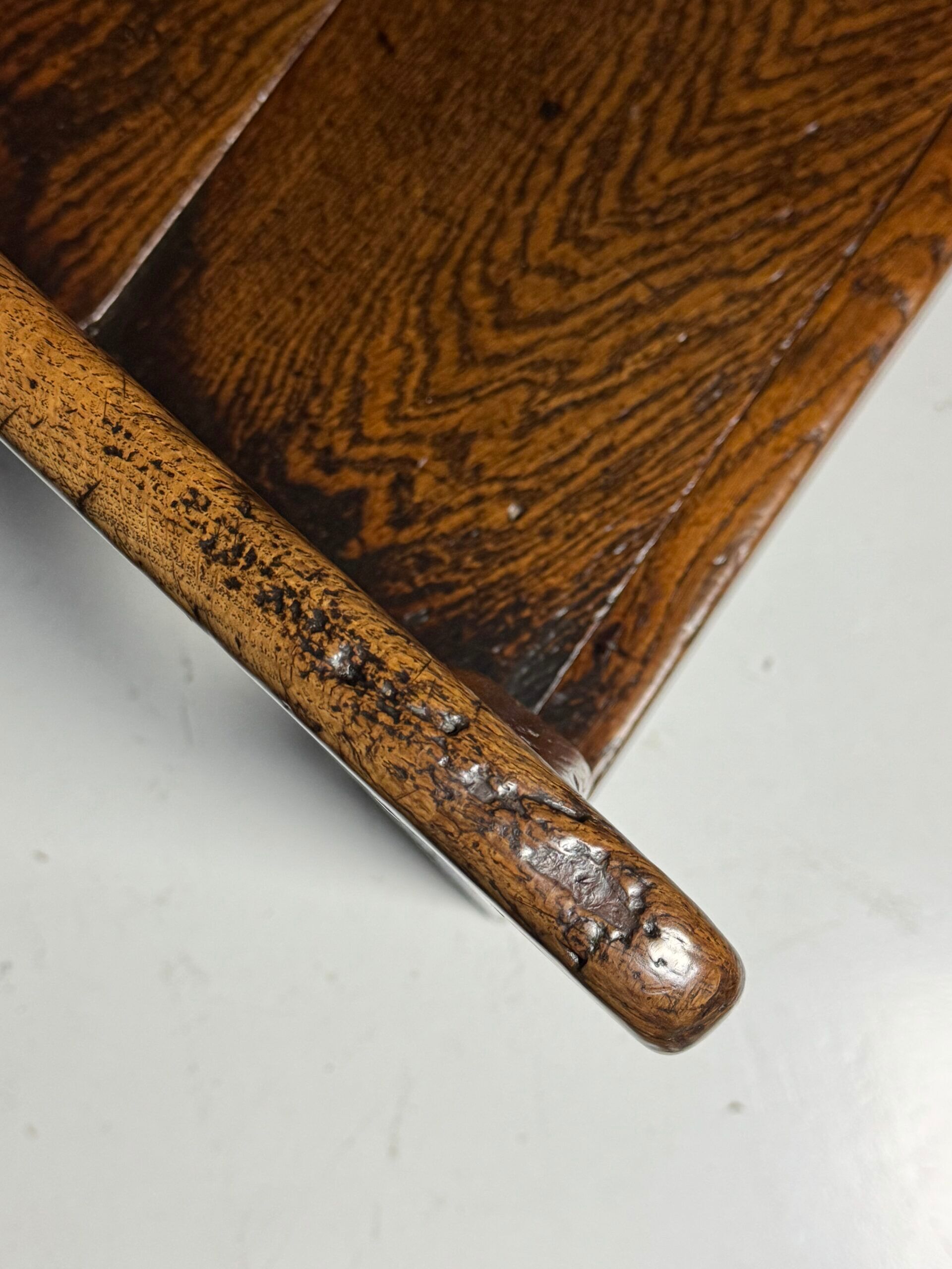 Chaise anglaise en chêne, 1650-1670