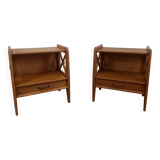 Paire de tables de chevet atelier Saint Sabin