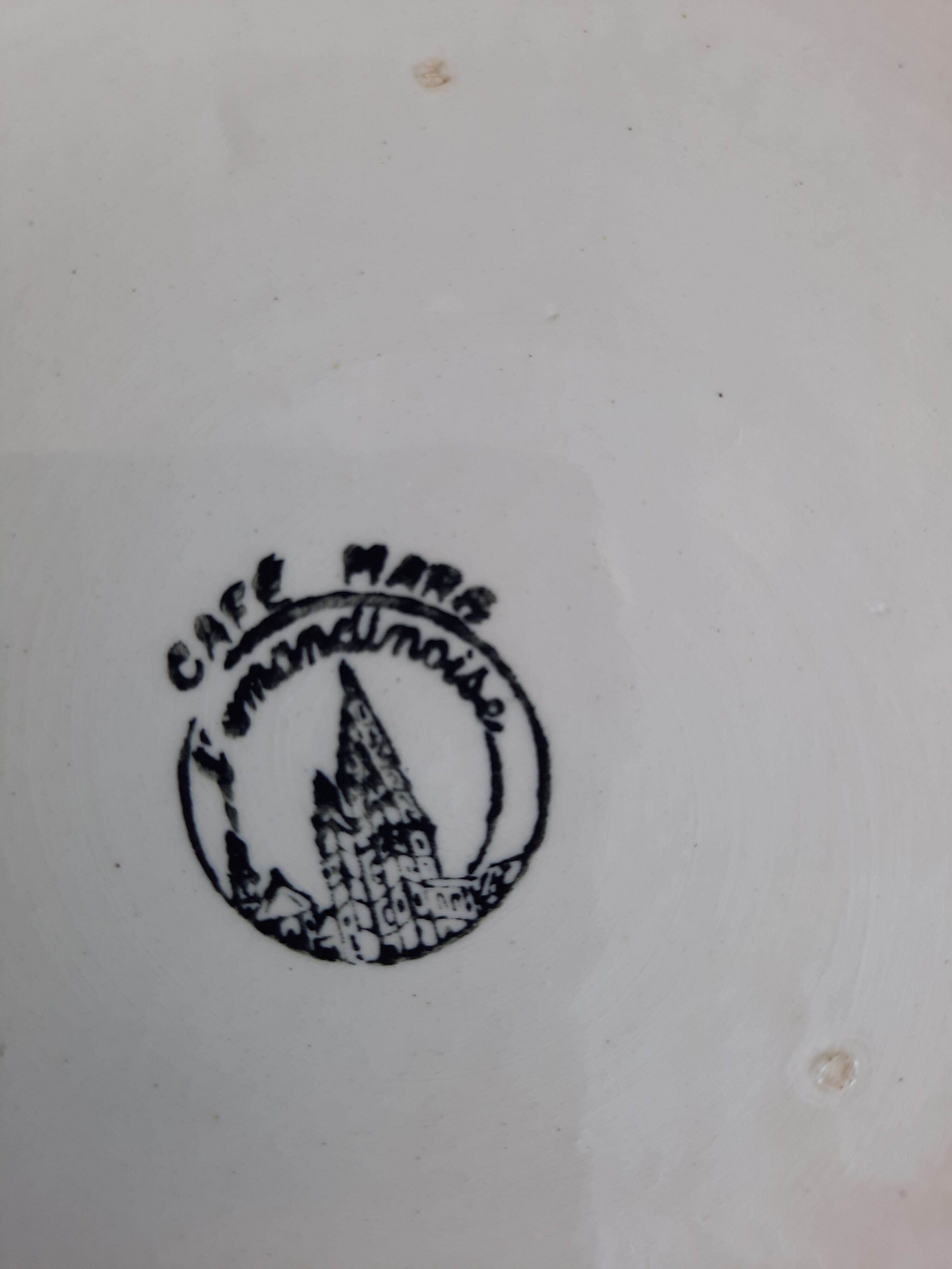 L'Amandinoise earthenware salad bowl