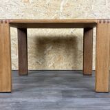 60s 70s oak coffee table Esko Pajamies Asko Finland