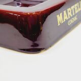 Imposant cendrier publicitaire en céramique Martell Cognac