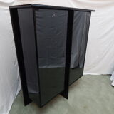 Showcase lacquered black design Behr years 80