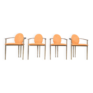 Chaises de salle à manger - 1980 ensemble