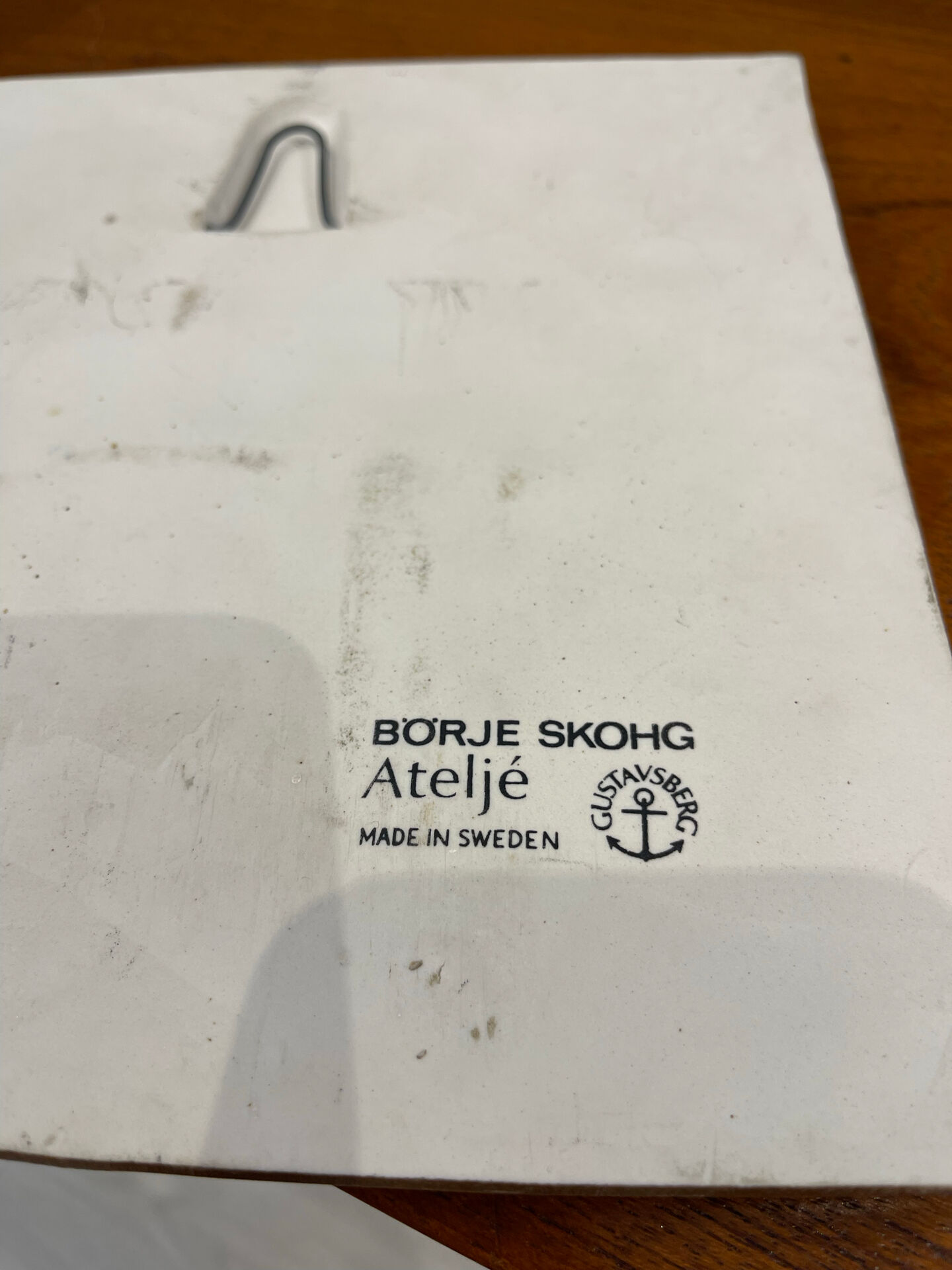 Borje Skkohg ceramic 1970 made in Sweden