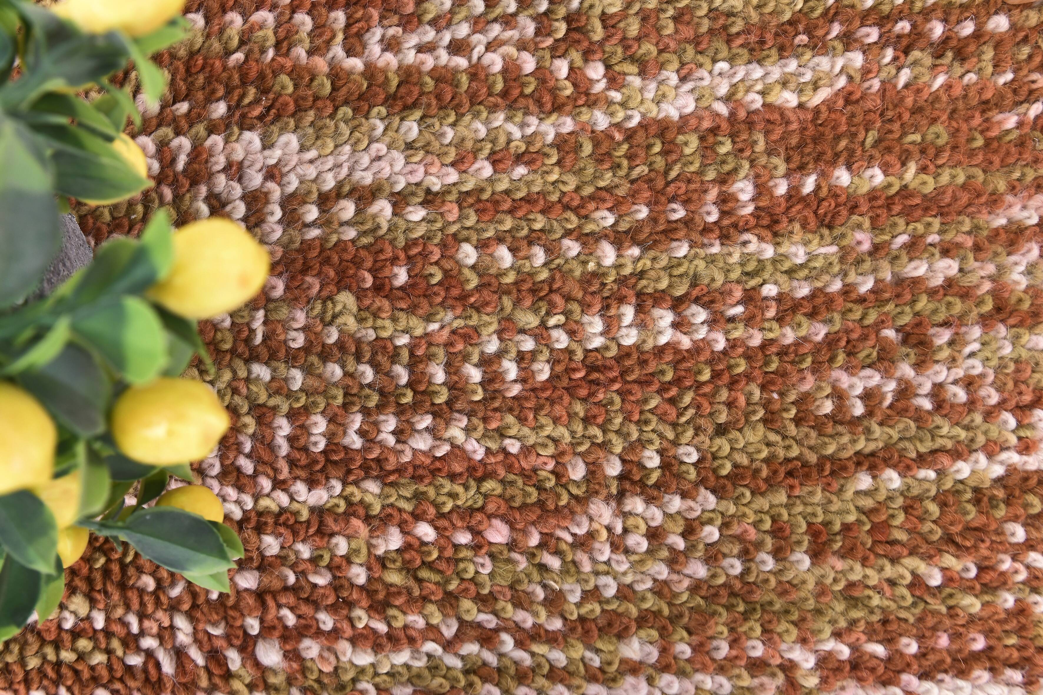 2x10 Terracotta Moroccan Runner Rug, 68x303Cm