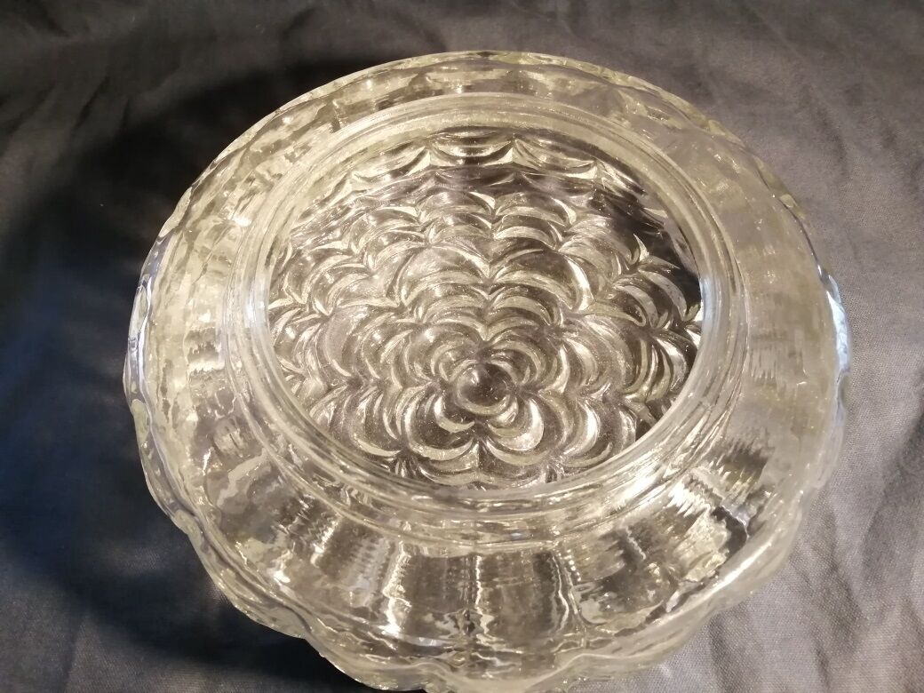 Glass ceiling light moulded 50 26 cm