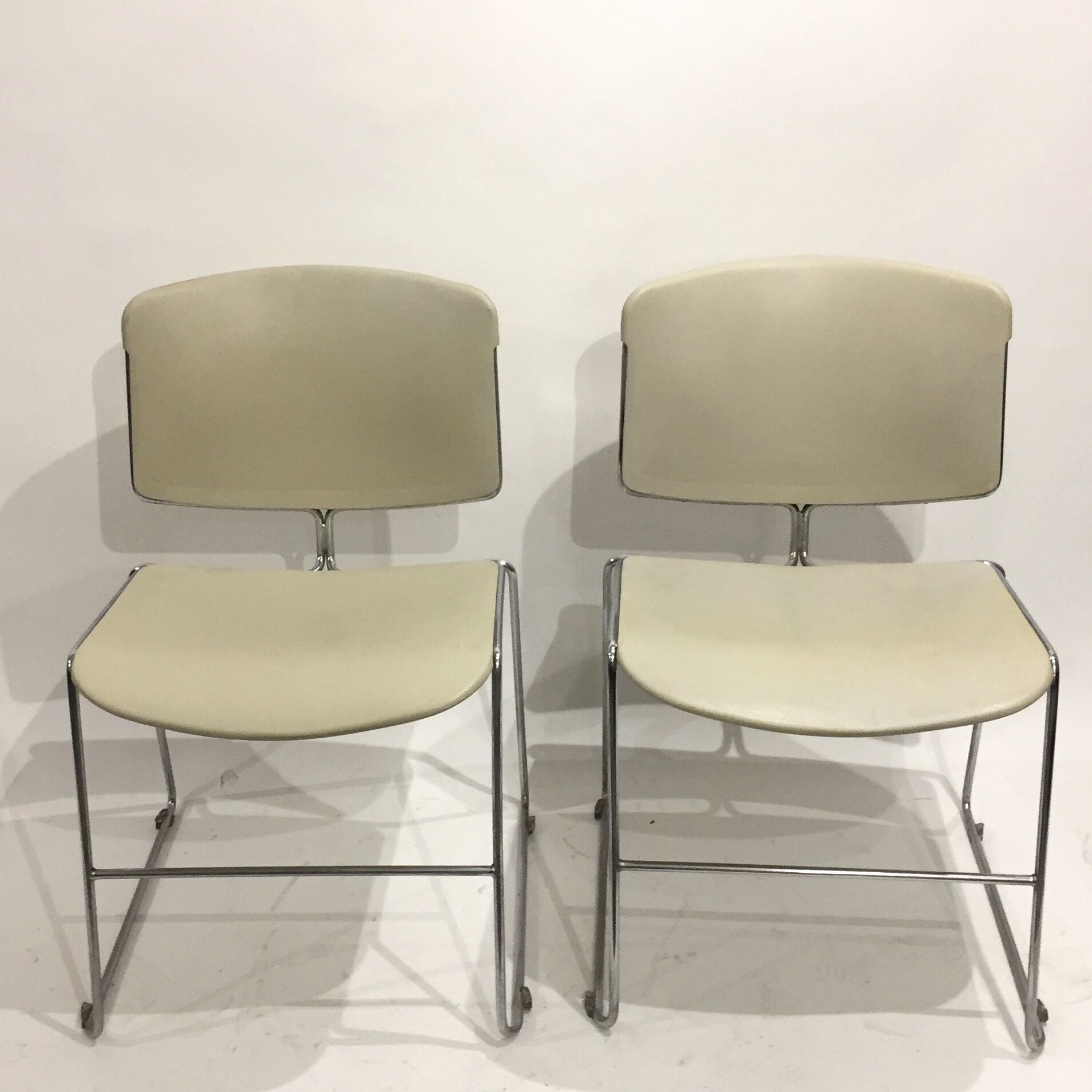 Pair of Max Stacker chairs