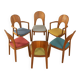 1960s dining room chairs by Niels Koefoed