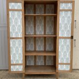 Paris raw wood cabinet 1950