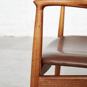 Vintage Captain's Chair in Teak by Erik Buch for Ørum Møbler
