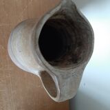 Ceramic pitcher signed 70s