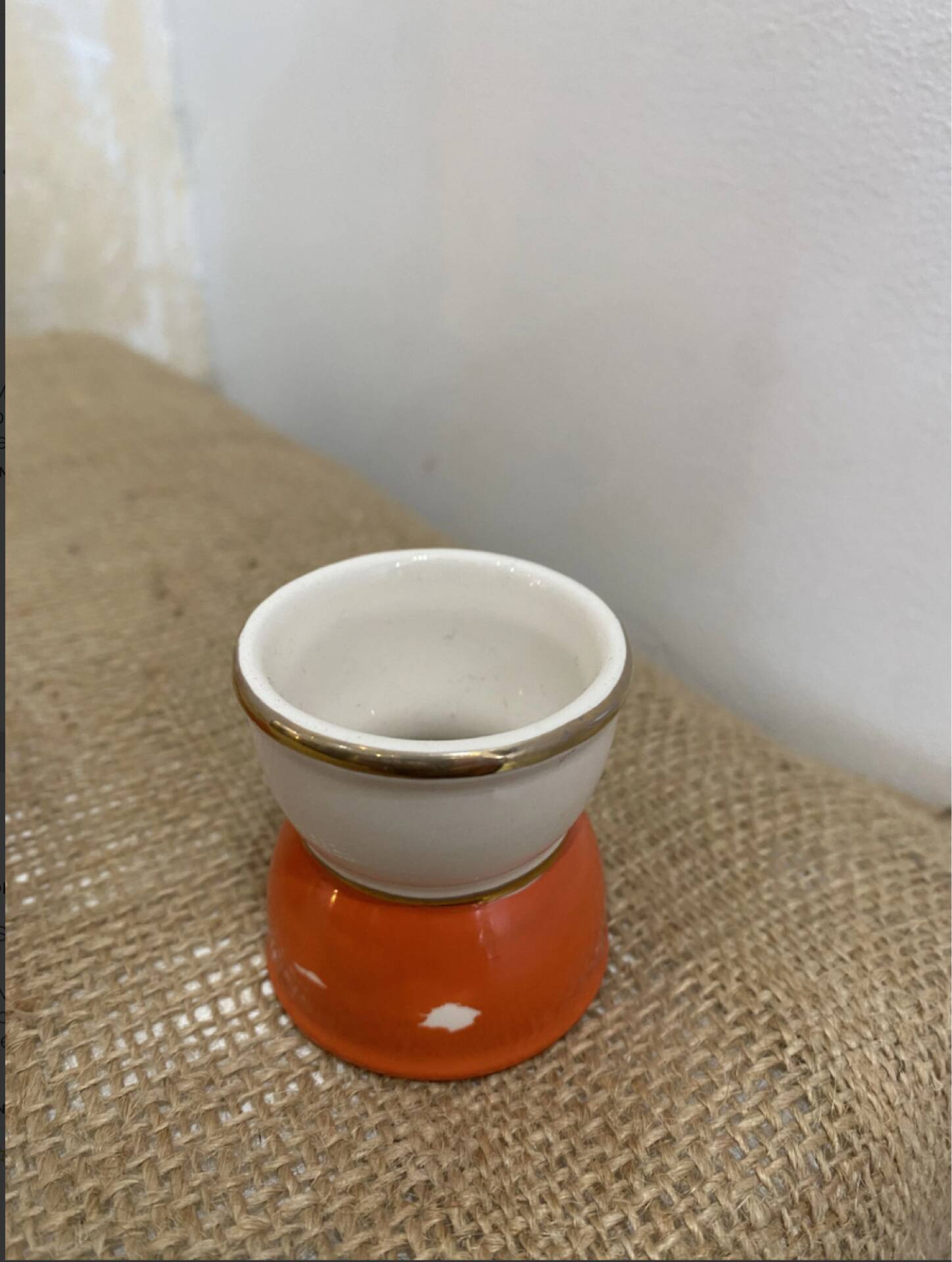 Rare Art Deco egg service Pierrot – Robj – Ceramics