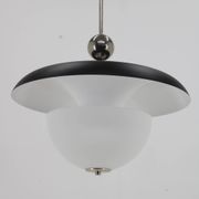 1930s Bauhaus Chandelier by Anyz, Czechoslovakia