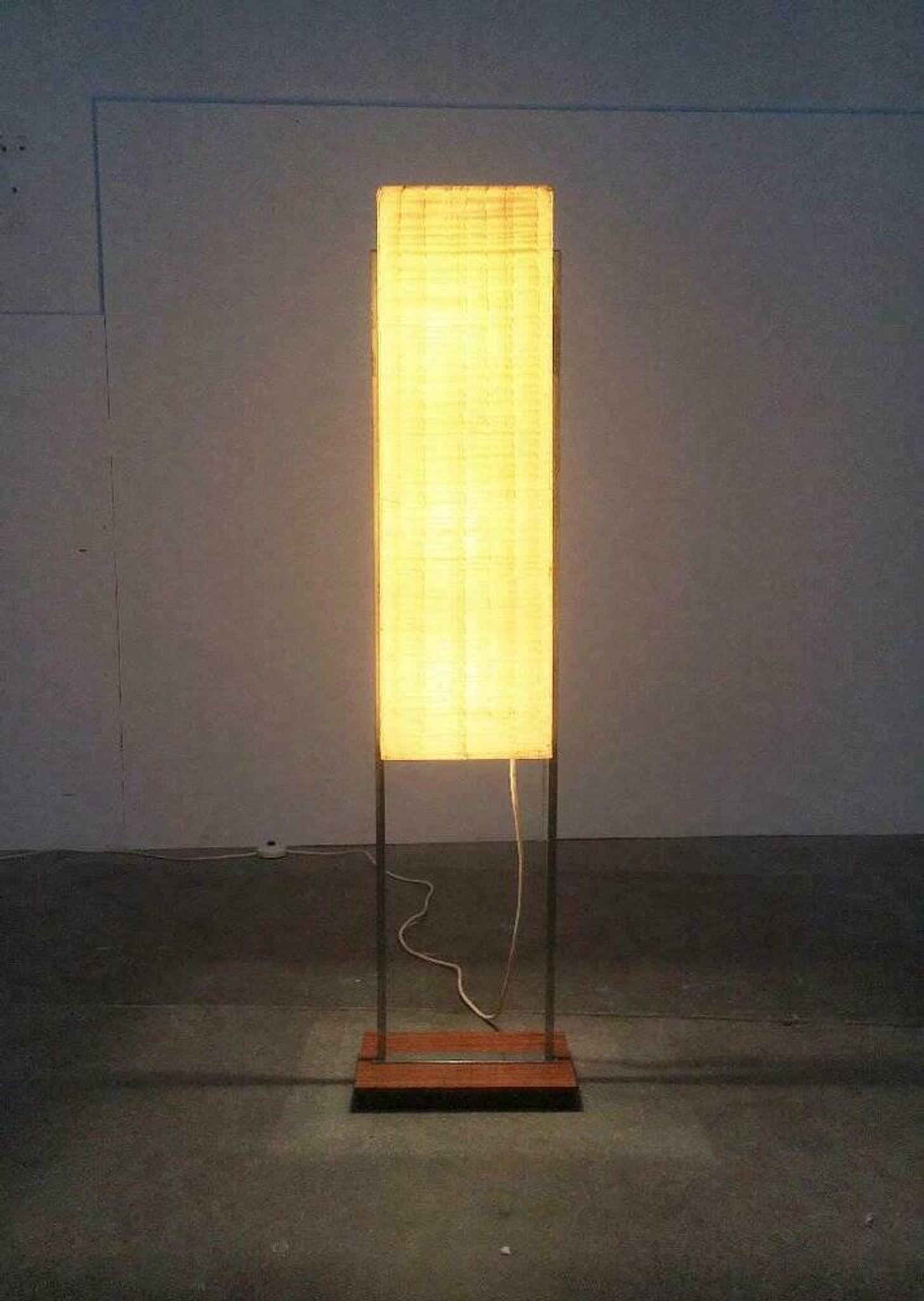 Mid-century German space age floor lamp by Hustadt Leuchten, 1960s.
