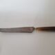 Twelve knives, horn handle, steel blade signed Philip CADET Marseille